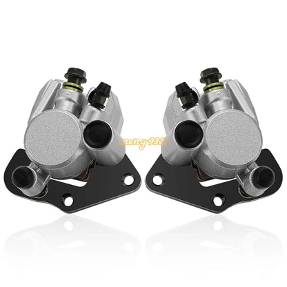 Front Brake Calipers w/Pads for Kawasaki Prairie 360 (2003–2013)