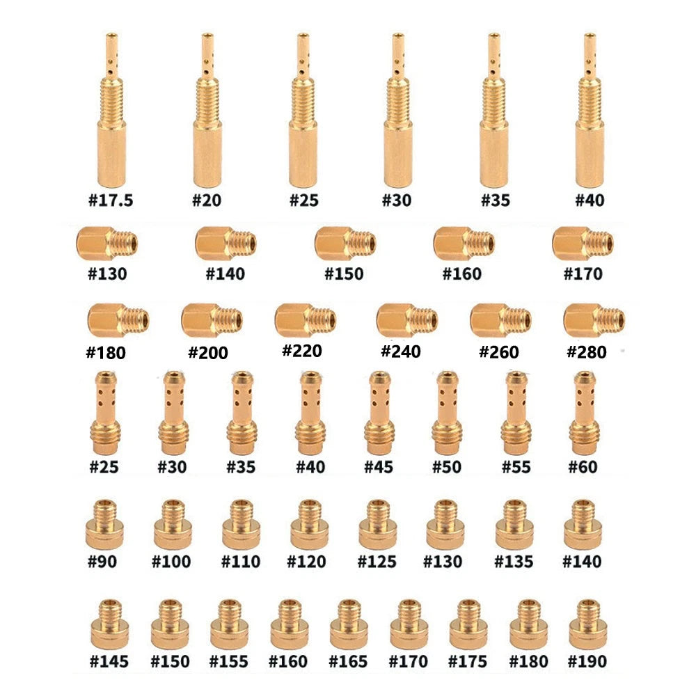42pcs Carb Main Pilot Slow Jet for Mikuni VM28-VM44 (Year Unspecified)