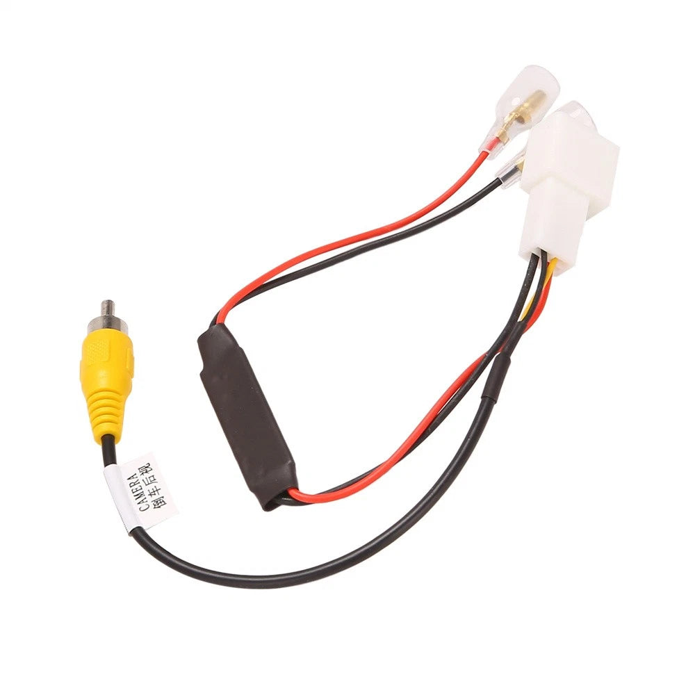 4 Pin Reverse Camera Video Wire Cable Plug Adapter for Toyota Mazda