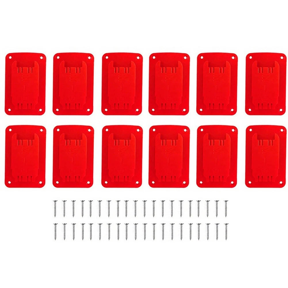 Set of 12 Tool Holders for 18V Drill (Includes Screws)