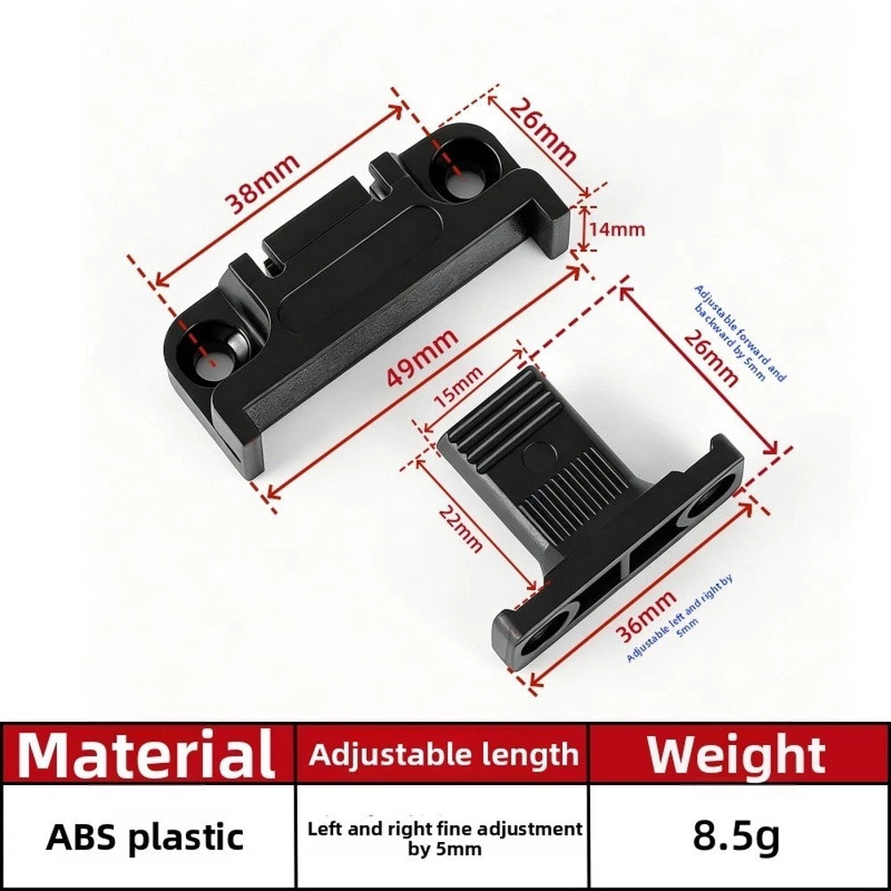Bracket for Cabinet Panels 49x26x14mm and 36x26mm