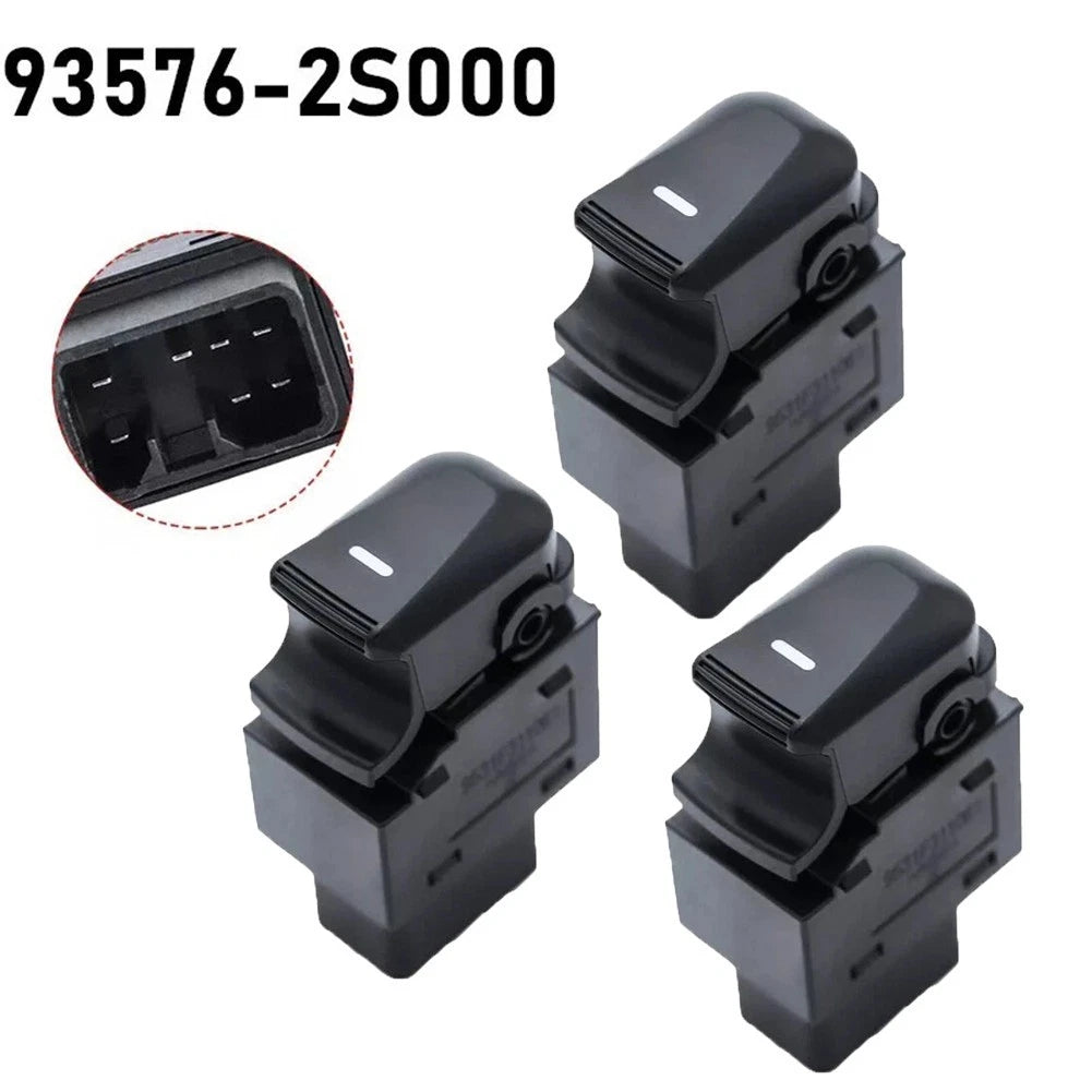 Pack of 3 Power Window Switch for Hyundai Tucson iX35 (2010–2015)
