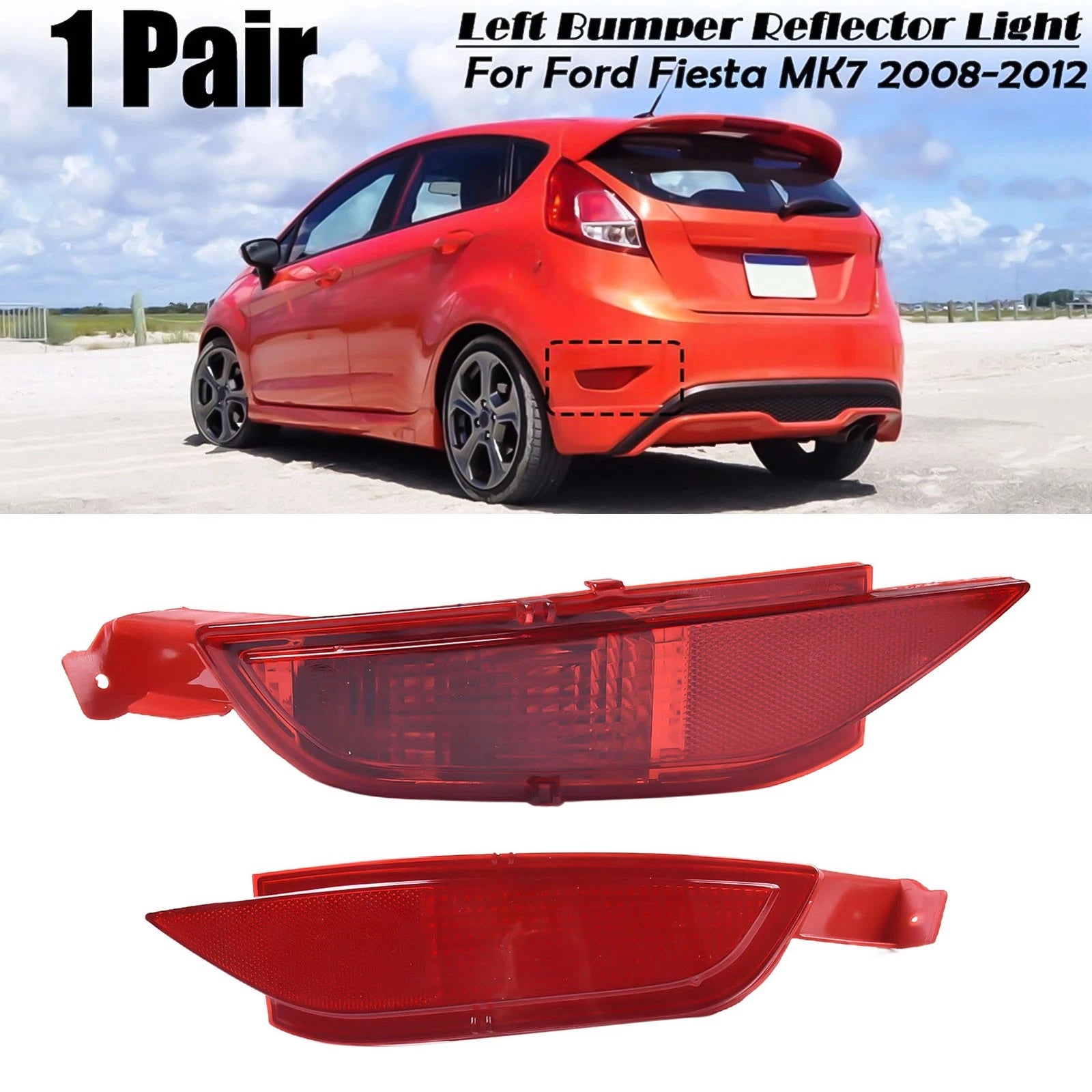 Bumper Reflector Set for