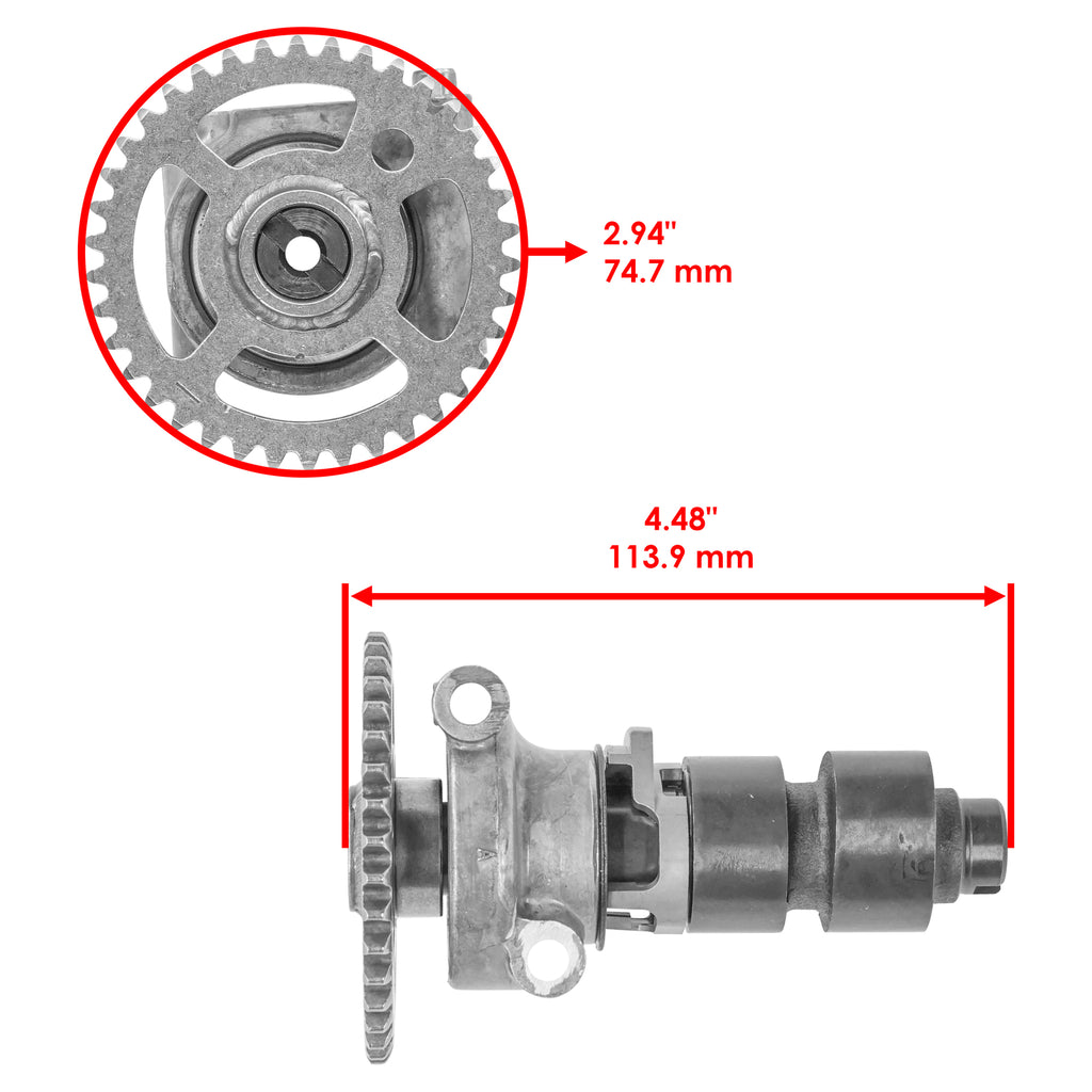 Camshaft Replacement for Honda Foreman Rubicon 500 TRX500 (2005–2014)