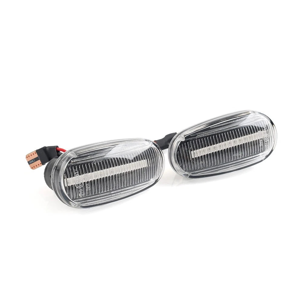 Clear Sequential LED Side Marker Lights for Alfa Romeo 147 GT (2000–2005)