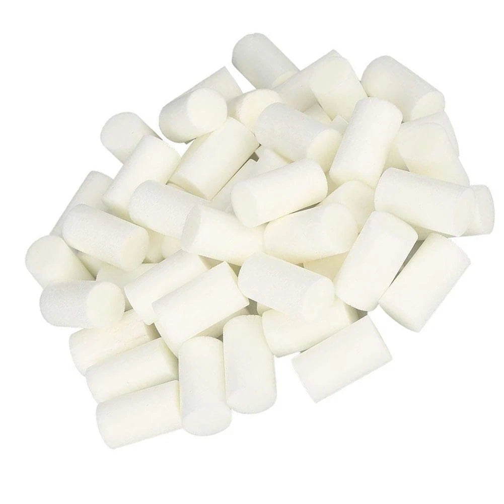 50PCS White Filter Sponge for Electric High Pressure Pump