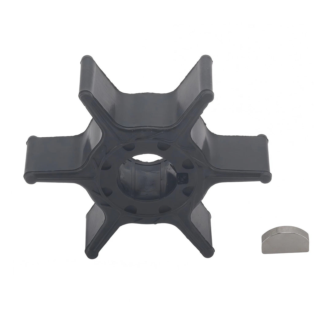 Water Pump Impeller & Key for Yamaha Outboard 4 Stroke 8-20 HP (63V-44352-00)