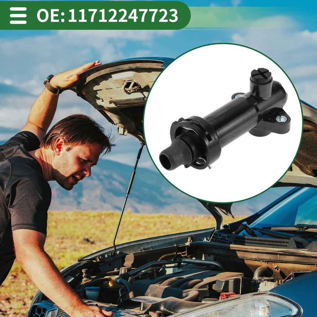 Engine Coolant Thermostat Housing Assembly Replacement for BMW 3 Series E46 (1998–2006)