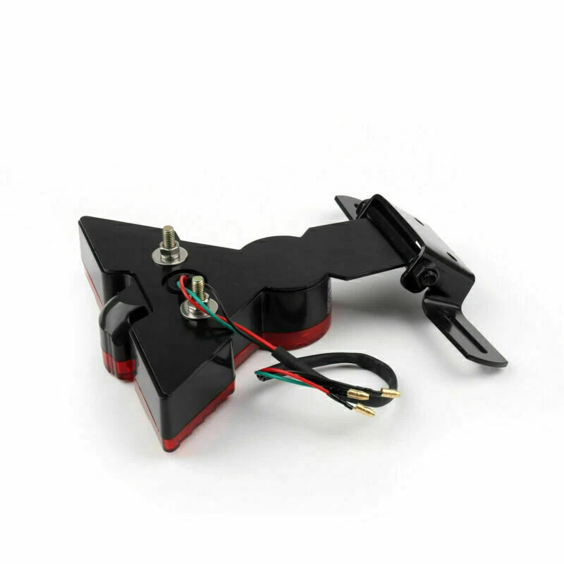 Eagle LED Rear Tail Light Lamp w/Plate for Chopper Bobber (T9)