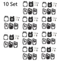 Set of 10 Carb Repair Kits for Walbro K10-WYC WYC Series Carburetor