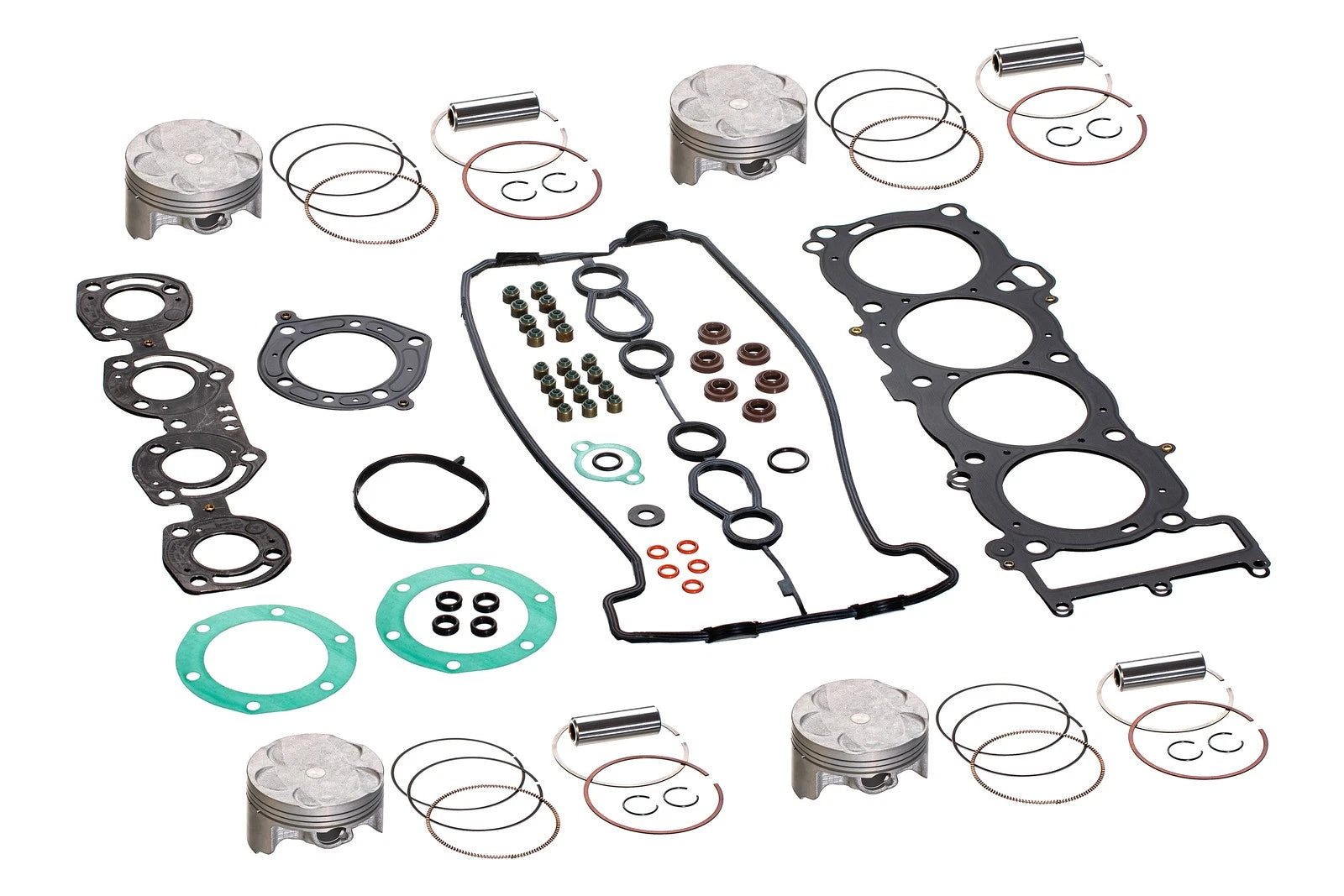 Top End Rebuild Piston Gasket Kit for Yamaha AR SR SX VX Cruiser Sport 1100 (1999–2001)