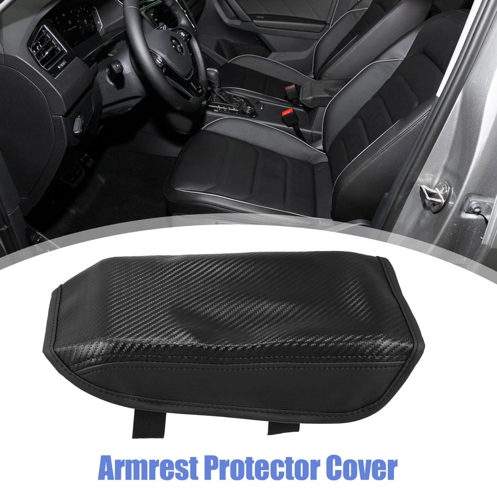 Microfiber Leather Armrest Pad Replacement for Volkswagen Tiguan (2017–2021)