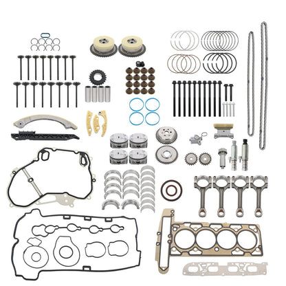 Engine Overhaul Rebuild Kit with Rods & Timing Chain VVT for Buick Verano (2012–2017)