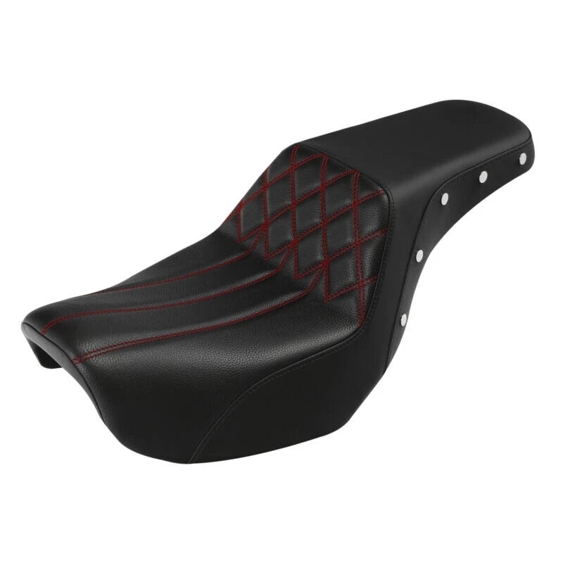 2X Driver Passenger Seat for Harley Dyna Street Bob Low Rider (2006–2017)