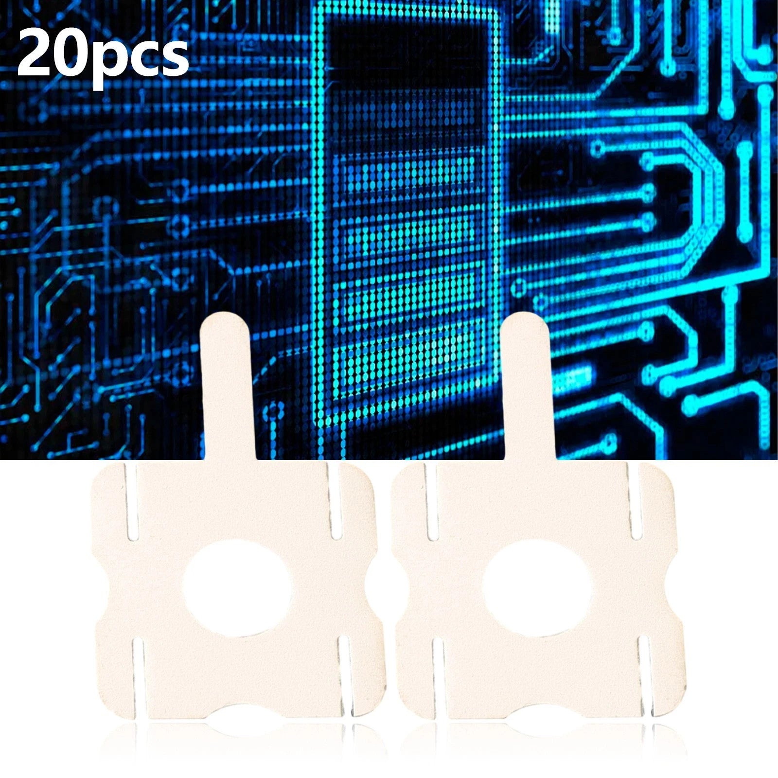 20pcs U-Shaped Nickel Sheets for 4S Battery Pack
