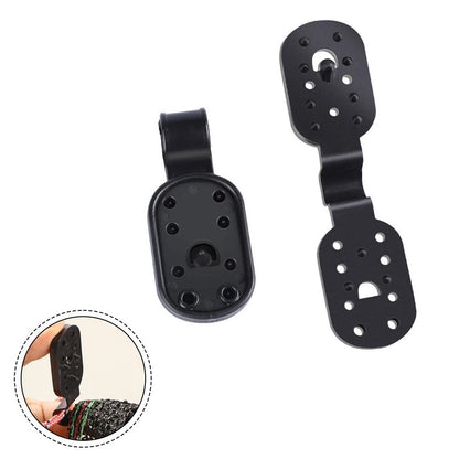 50 Pack Black Plastic Windproof Clips for Shade Cloth Garden Awning