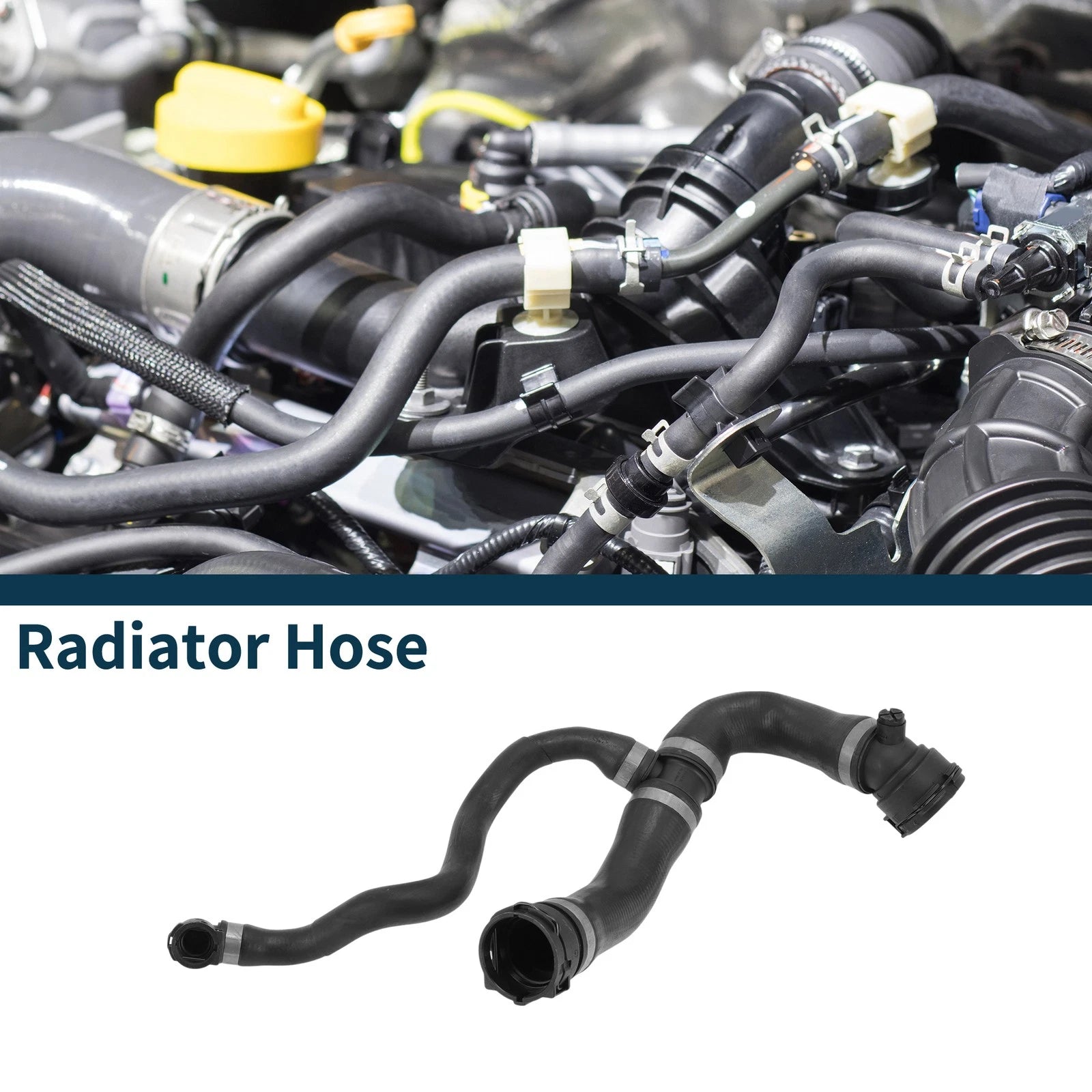 Radiator Hose Replacement Rubber Coolant Hose for BMW X1 (2012–2015)