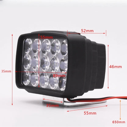 15 LED Motorcycle Spot Light Headlight Fog Light for ATV UTV