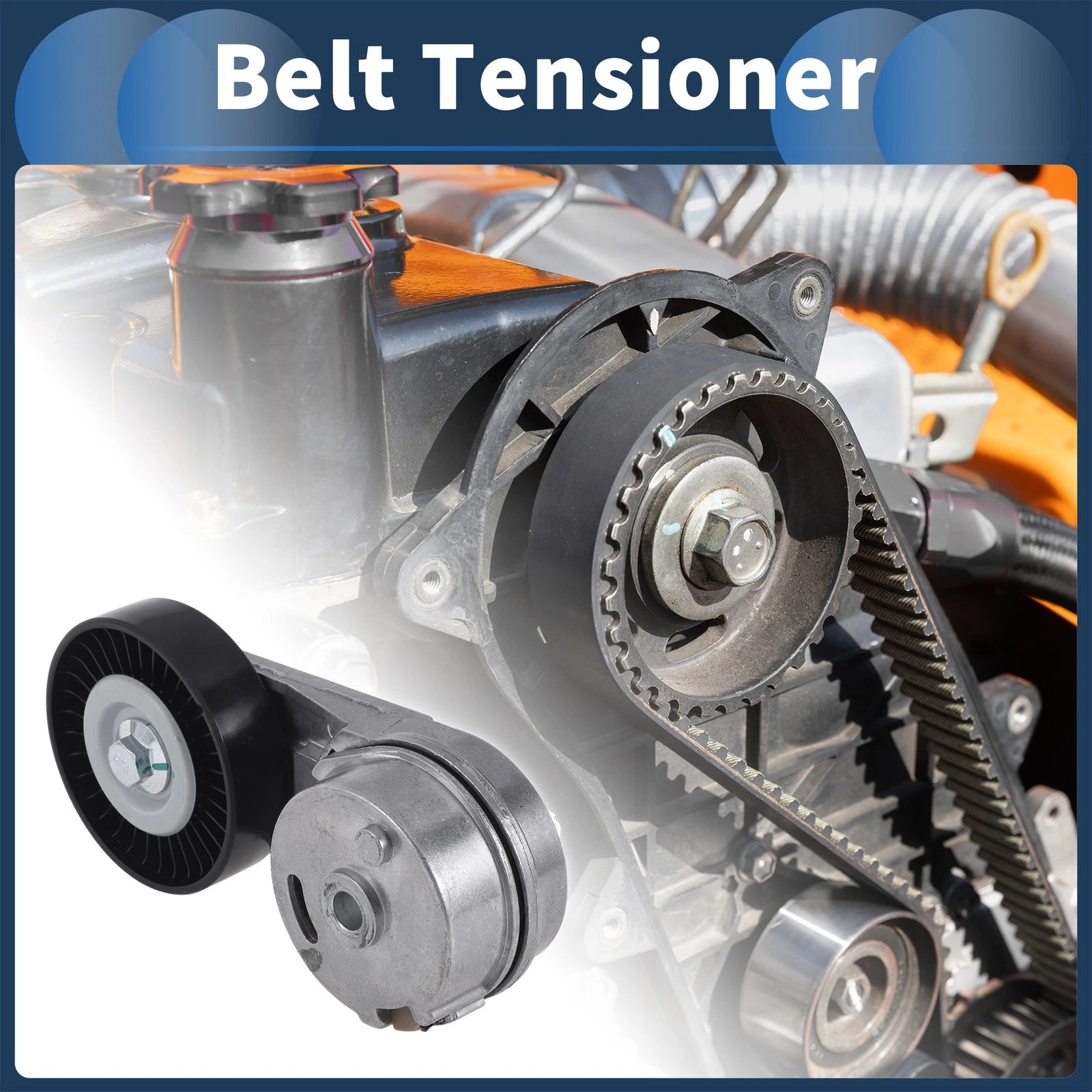 Belt Tensioner for Chevrolet Malibu (2012–2019) Metal Replacement