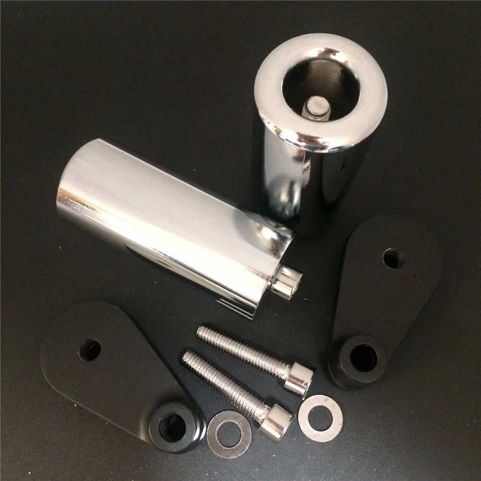 No Cut Aluminium Alloy Frame Slider Crash Protector for Yamaha (2007–2008)