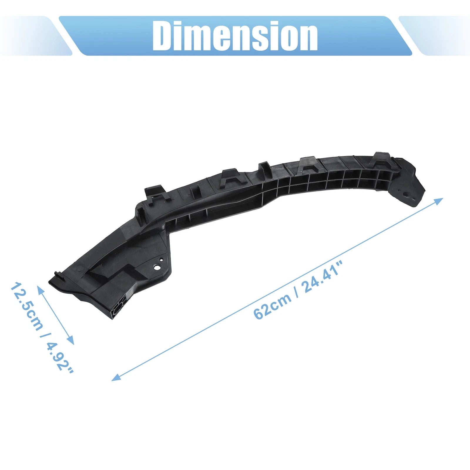 Front Right Side Bumper Cover Bracket Replacement for Honda Accord EX (2008–2012)