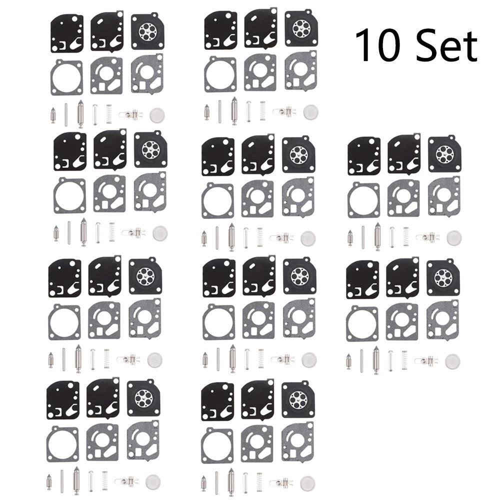 10x Carburetor Carb Kit for Echo PB-1000 PB-1010 (Zama RB-52 C1Q-P18)