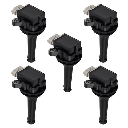 5x Ignition Coils Assembly for Volvo C30 S40 2.5L (2008–2013) 307134170
