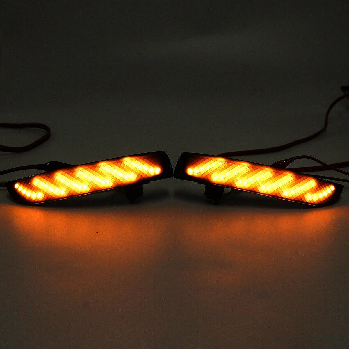 2X LED Sequential Side Mirror Turn Signal Light for Ford Kuga Ecosport (2013–2019)