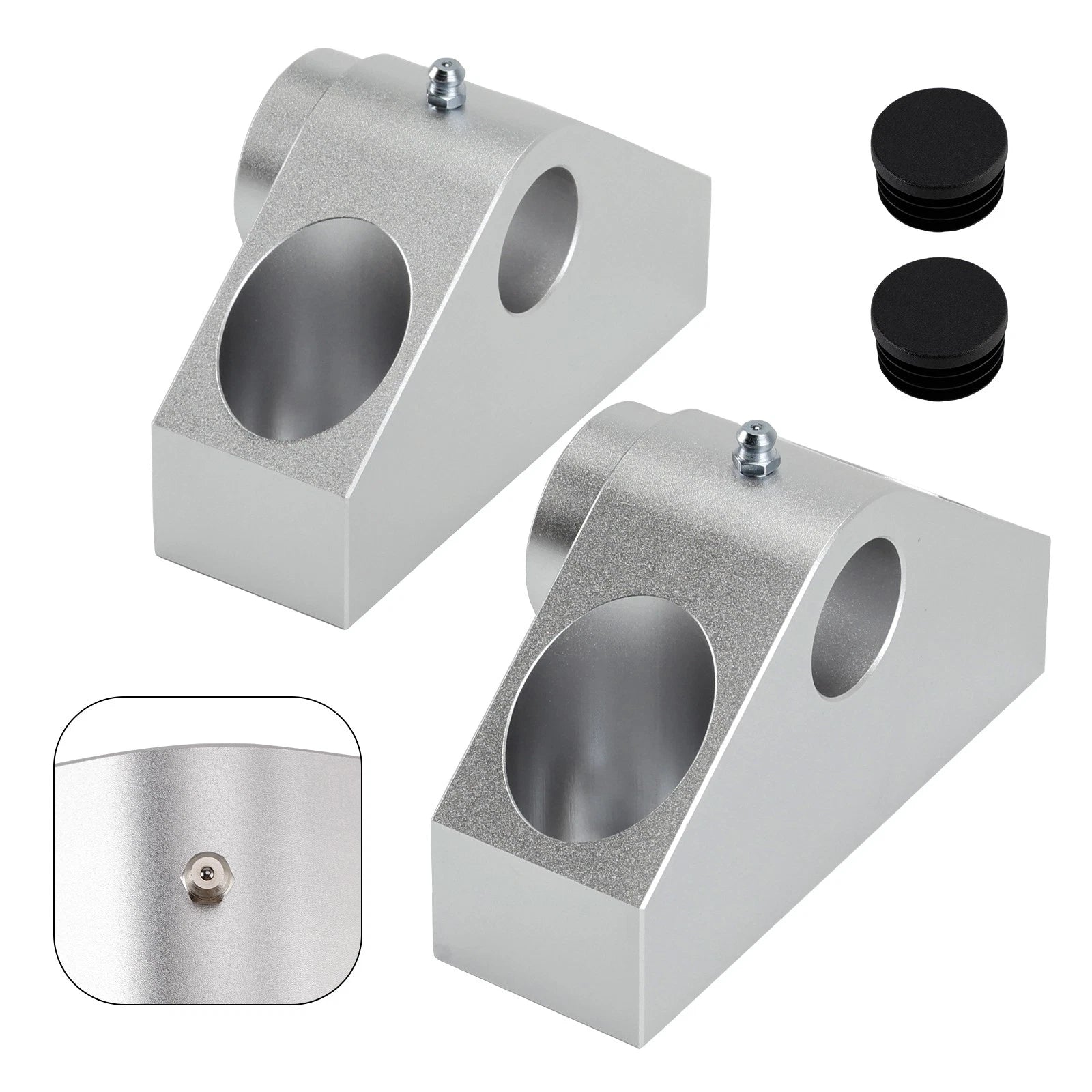 Pair Kit Dump Bed Hinge Mount Billet for Can Am Defender HD Max (2016–2024)