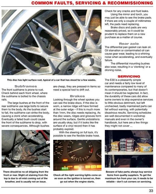 Performance Modification Guide for BMW E30 316 318 320 323 325 333 M (1982–1994)