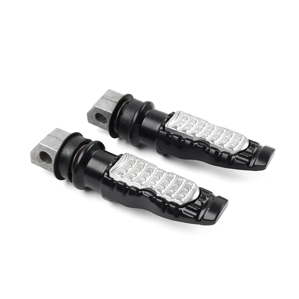 8MM Universal Rear Footrest Foot Pegs for Harley Honda (Universal)