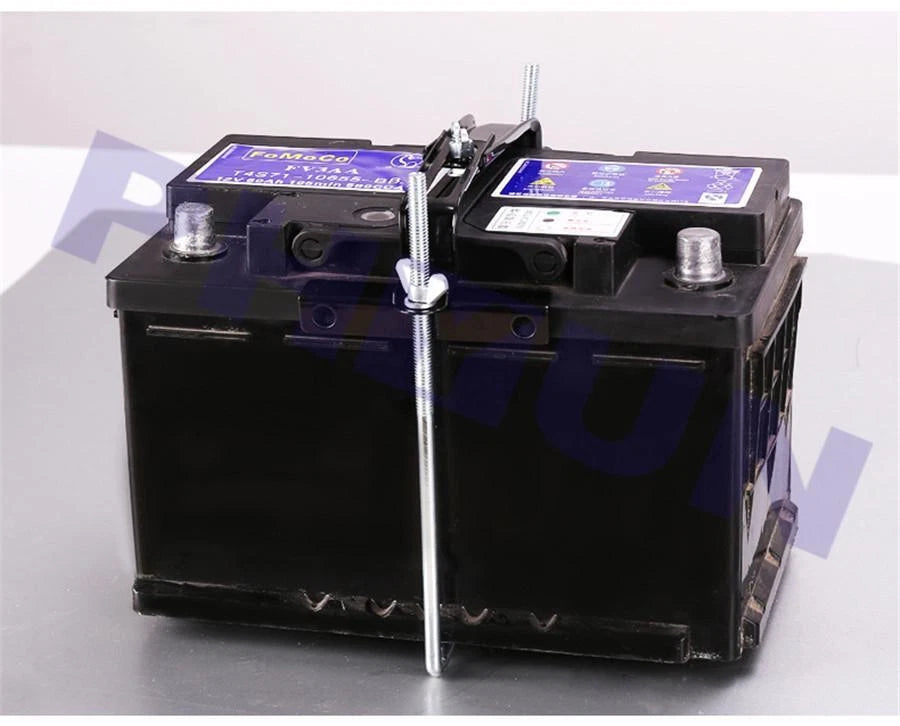 Battery Tray with Adjustable Hold Down Clamp Kit for Universal Fit