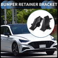 Front Bumper Retainer Bracket Pair Replacement for Hyundai Elantra (2019–2020)
