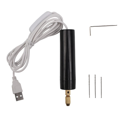USB Powered Compact Handheld Drill for Precision Polishing (2010–2023)