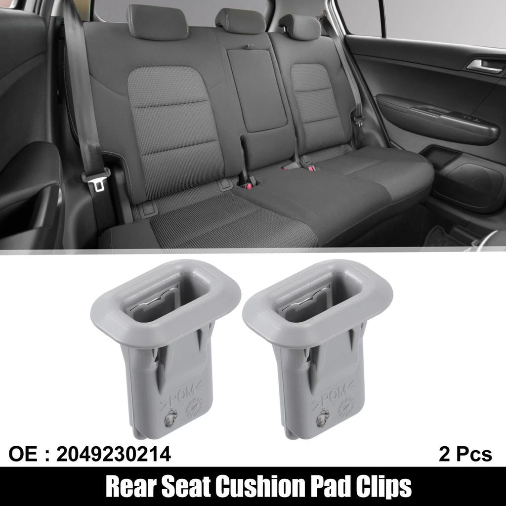 Rear Seat Cushion Pad Clips Set Replacement 2 Pack for Mercedes A220 (2019–2021)