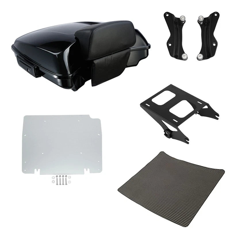 Trunk Luggage Backrest Rack Docking Kit for Harley Touring (2014–2026)
