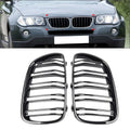 Double Line Front Bumper Kidney Grille for BMW X3 E83 (2006–2010)