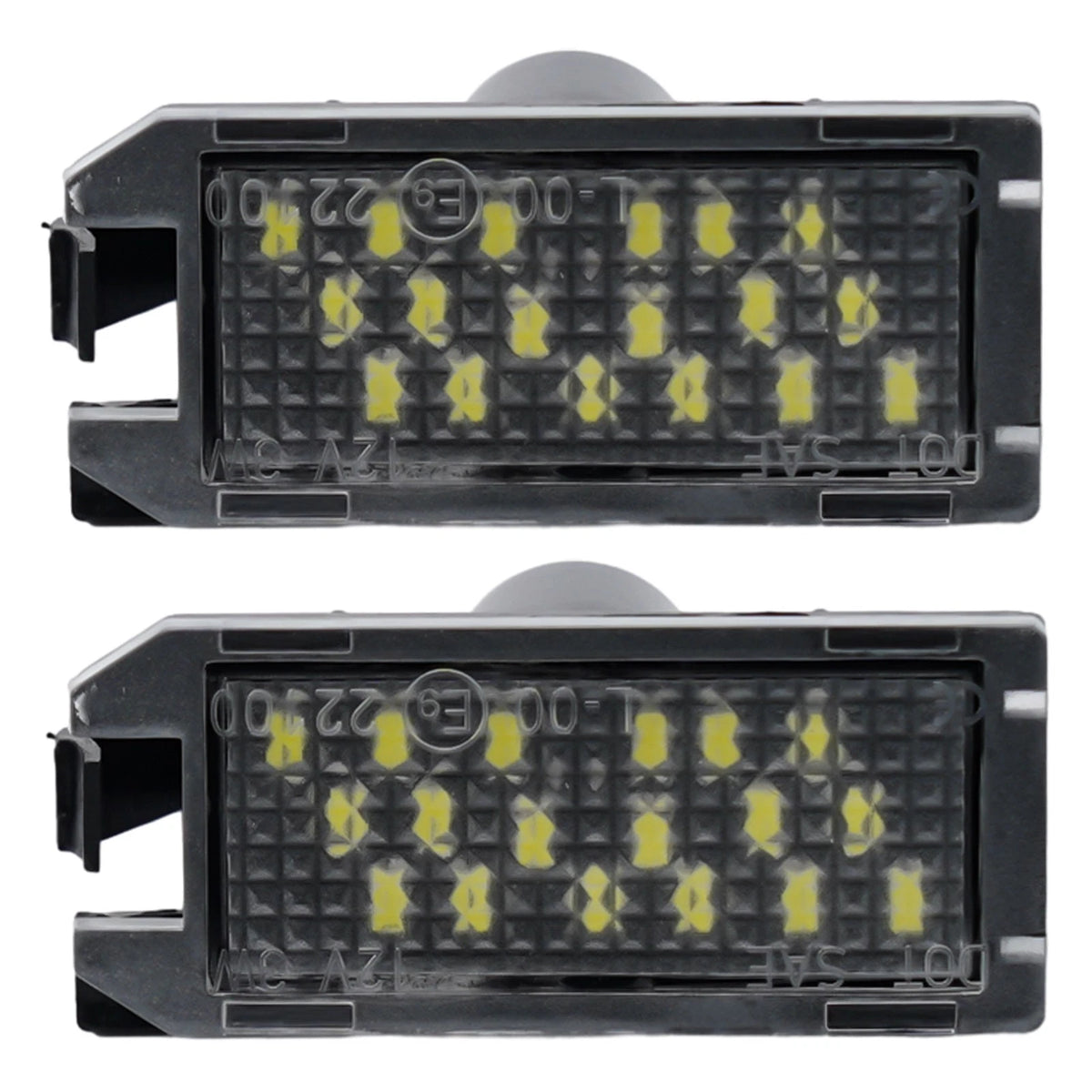 2X Rear Number Plate Light Kit for Accessories (No Part Numbers)