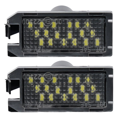 2X Rear Number Plate Light Kit for Accessories (No Part Numbers)