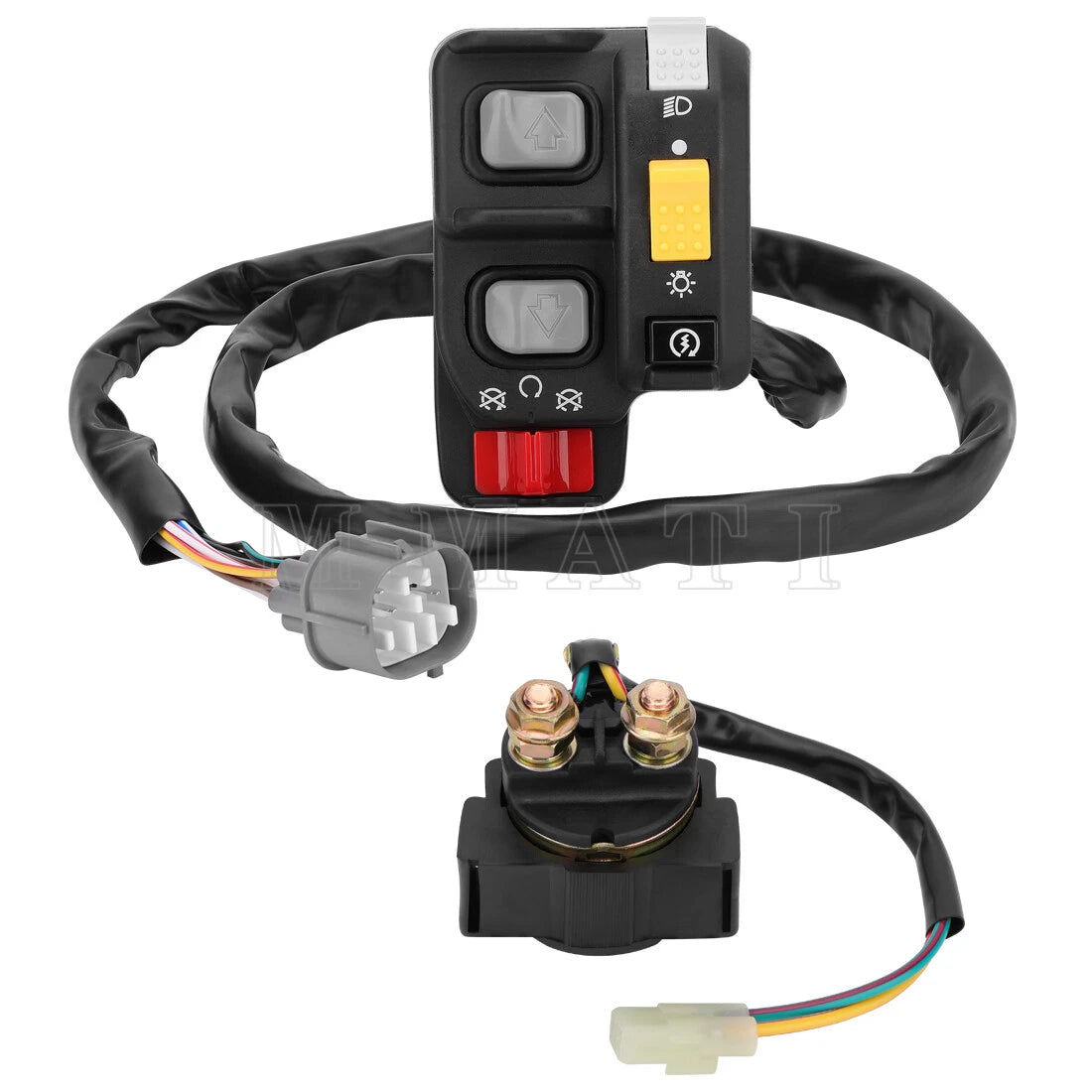 Handlebar Kill Switch & Starter Relay for Honda Foreman Rubicon 500 (2001–2006)