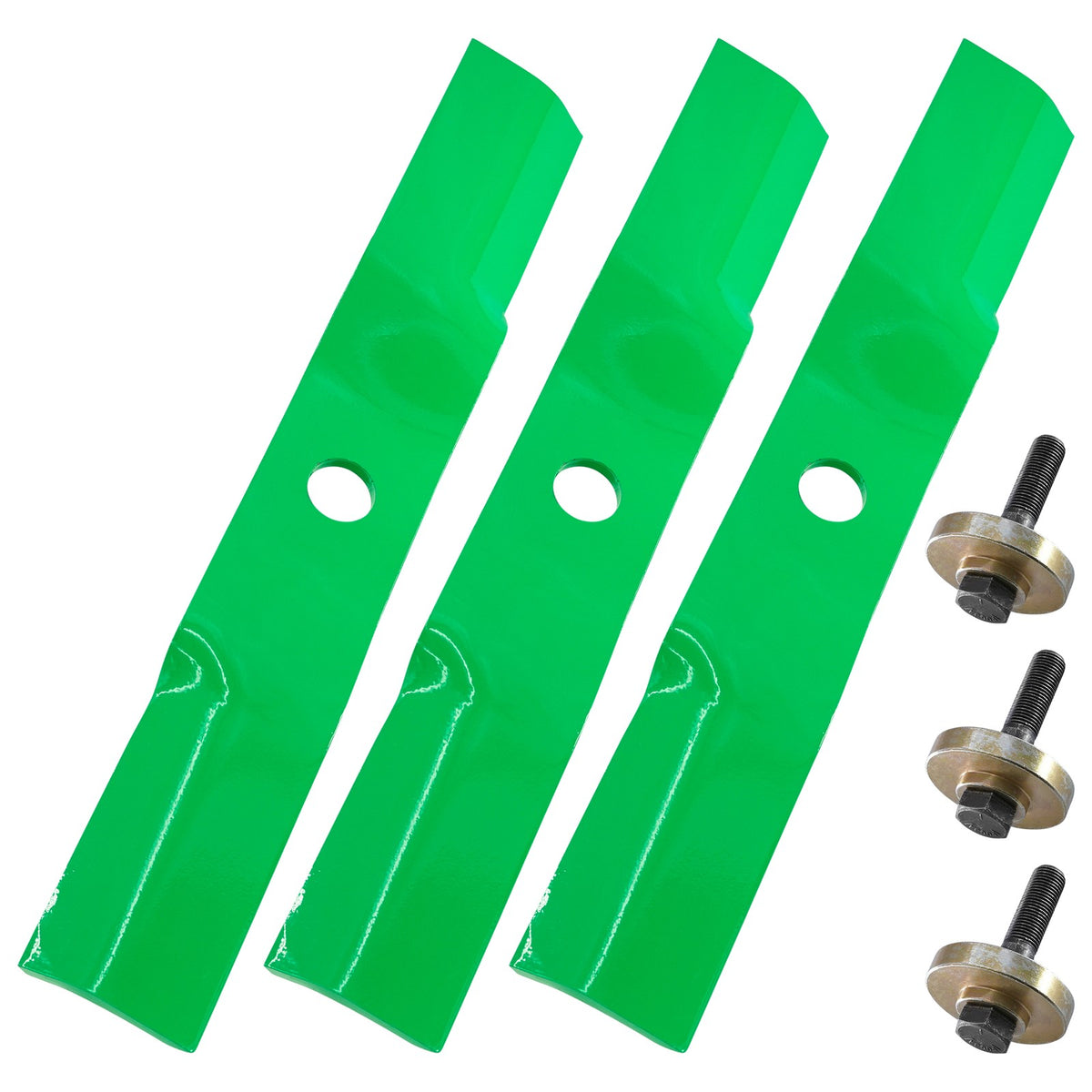 48 Inch Deck Blades Replacement Kit with Bolts for Land Pride (2000–2024)