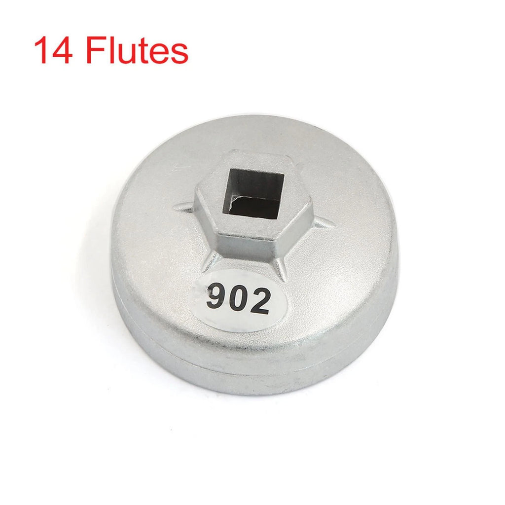 Oil Filter Socket Wrench Remover Tool 67mm for Ford Hyundai (14 Flutes)