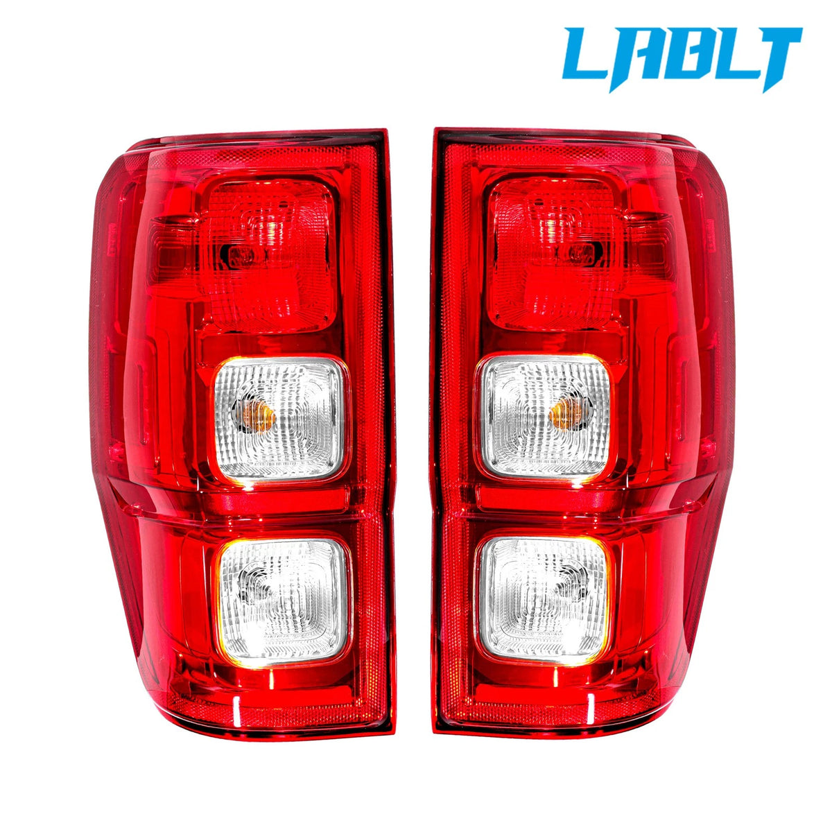 Set of 2 Tail Lights Brake Lamps Halogen for Ford Ranger (2019–2023)