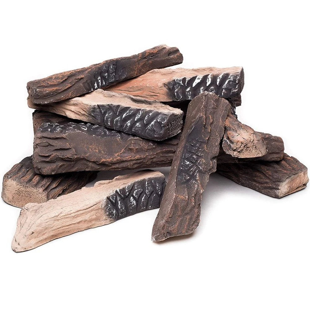 5pcs Artificial Logs for Fireplace (No Year Range)
