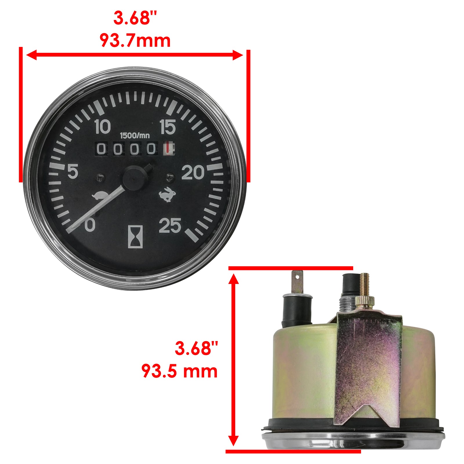 Replacement Tachometer for Massey Ferguson 575 590 592 595 50E (1980–2018)