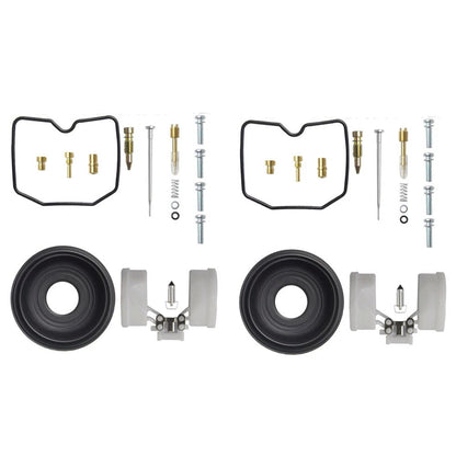 2x Carburetor Float Diaphragm Kit Replace For KAWASAKI Vulcan 500 EN500A 91-95
