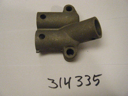 Water Pump Housing Cap for Johnson 30-40HP Outboard (1960s) - 314335, 312615
