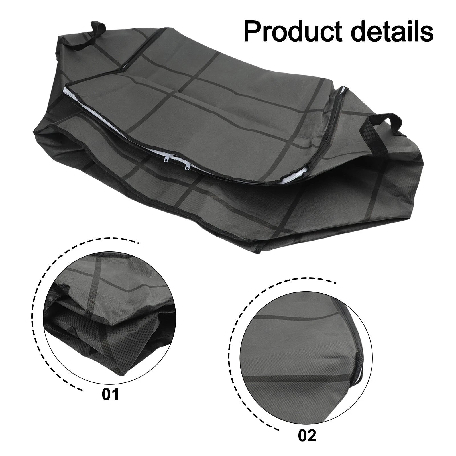 Waterproof Clothes Storage Bag with Zipper for Universal Use (2023)