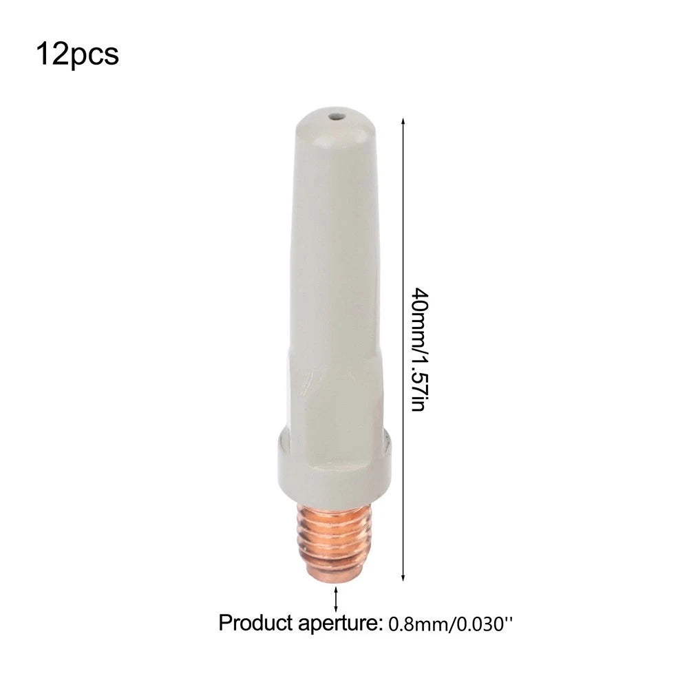 12PCS Welding Tips for 15AK NonStick Coating