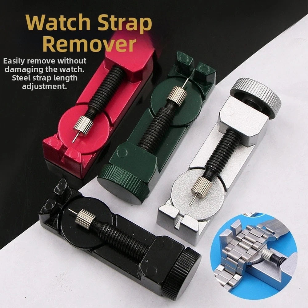Metal Watch Band Link Remover Tool with 3 Pins for Sizing